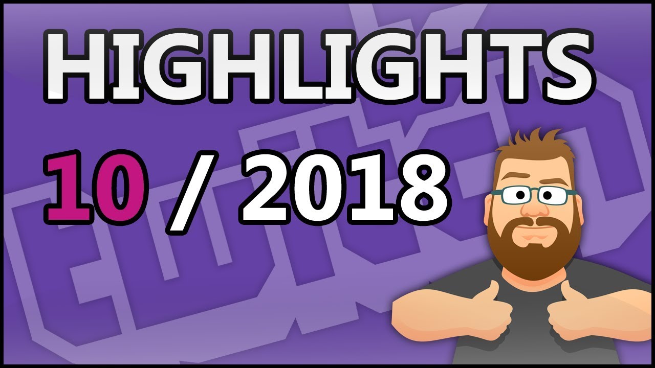 TWITCH HIGHLIGHTS MOONBOONSWORLD - OKTOBER 2018