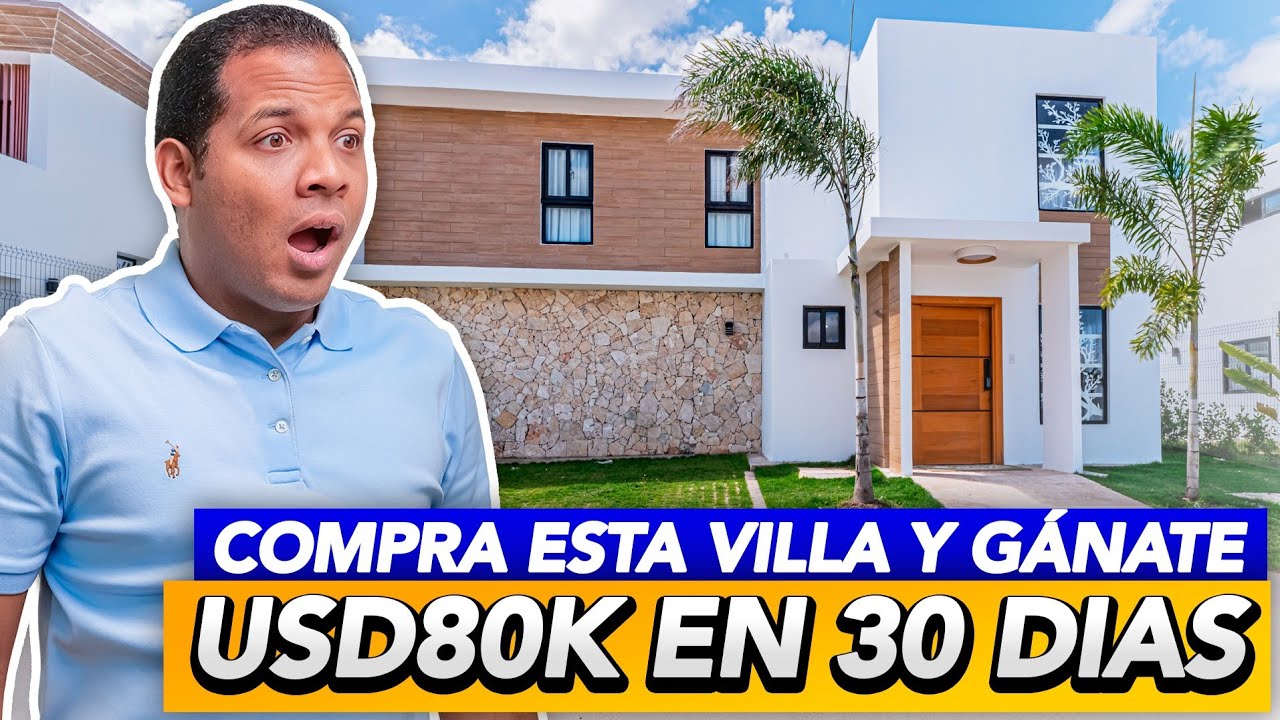 ¿Pagarías $40,000 menos? Villas listas en Punta Cana