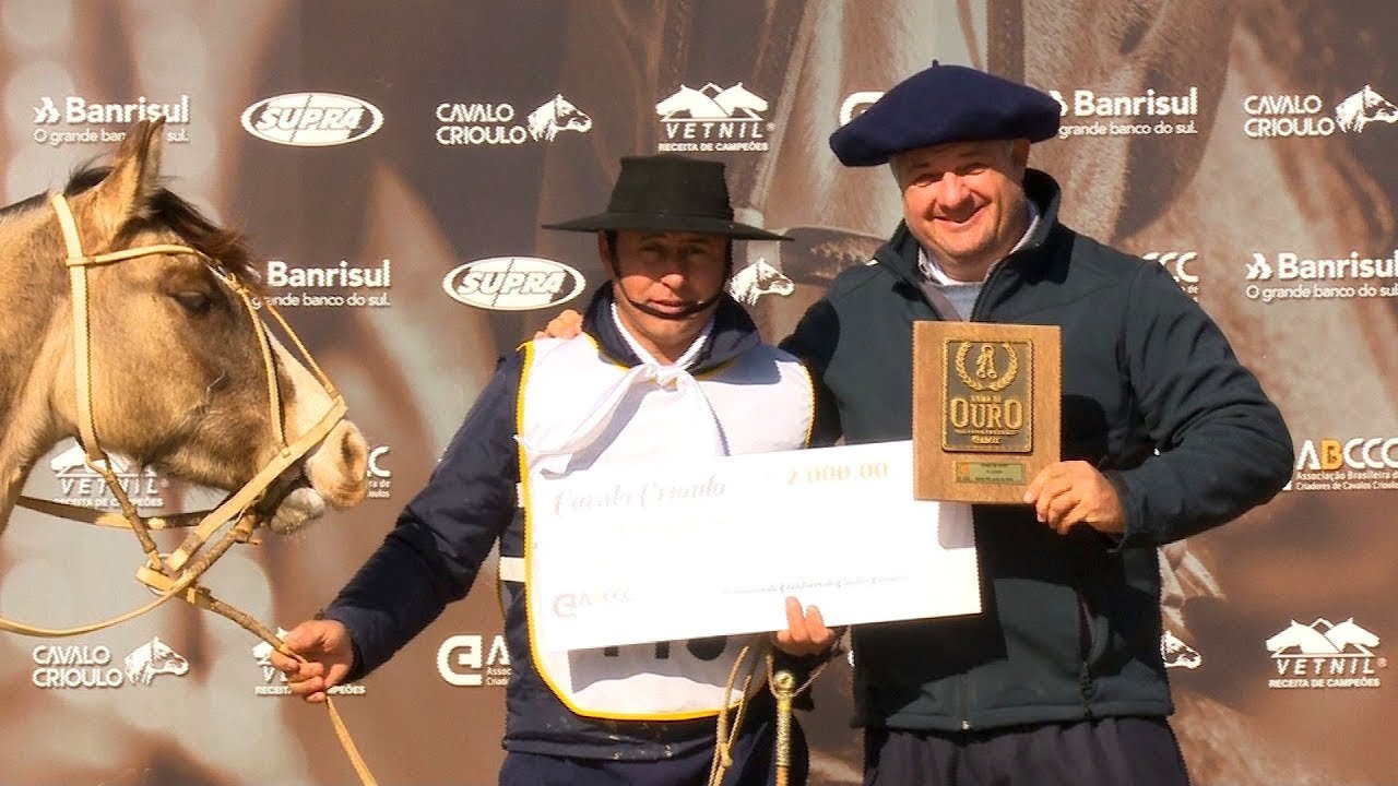 Guinter de Quadros - 3&ordm; Lugar Doma de Ouro 2018