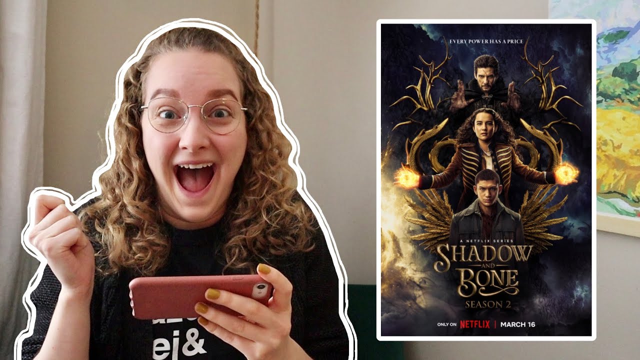reacting to the shadow & bone season 2 trailer!! 🌒🦅 (I am equally excited and terrified lol)