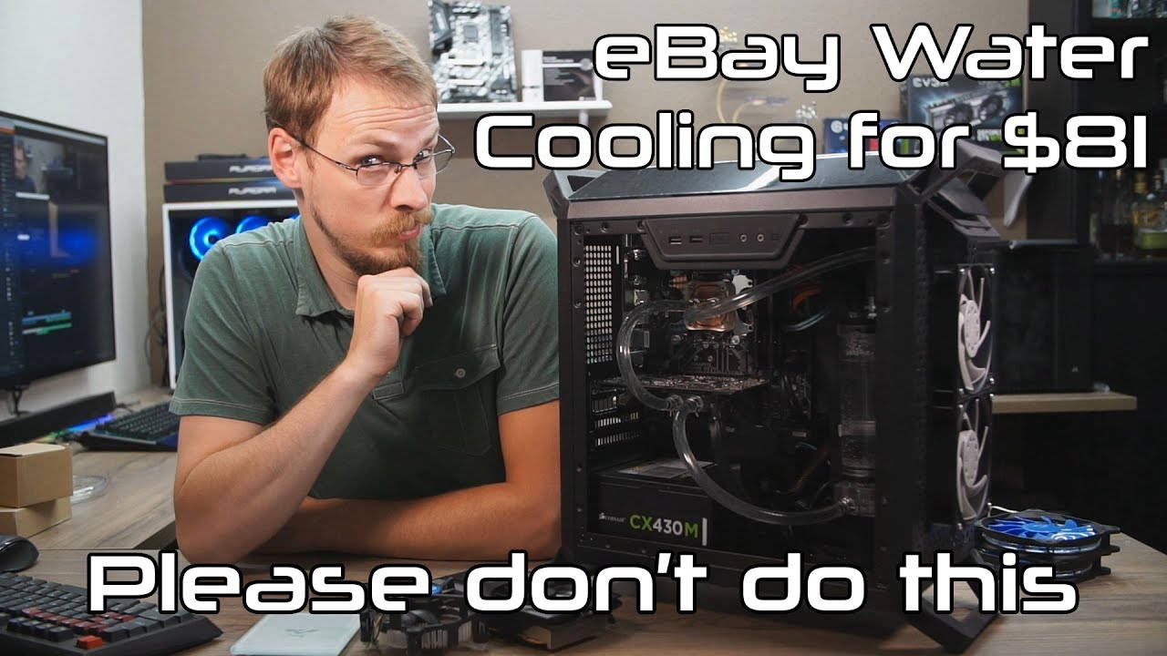 Sketchiest. Cooling. Ever. It's the eBay/AliExpress Watercooling Kit!