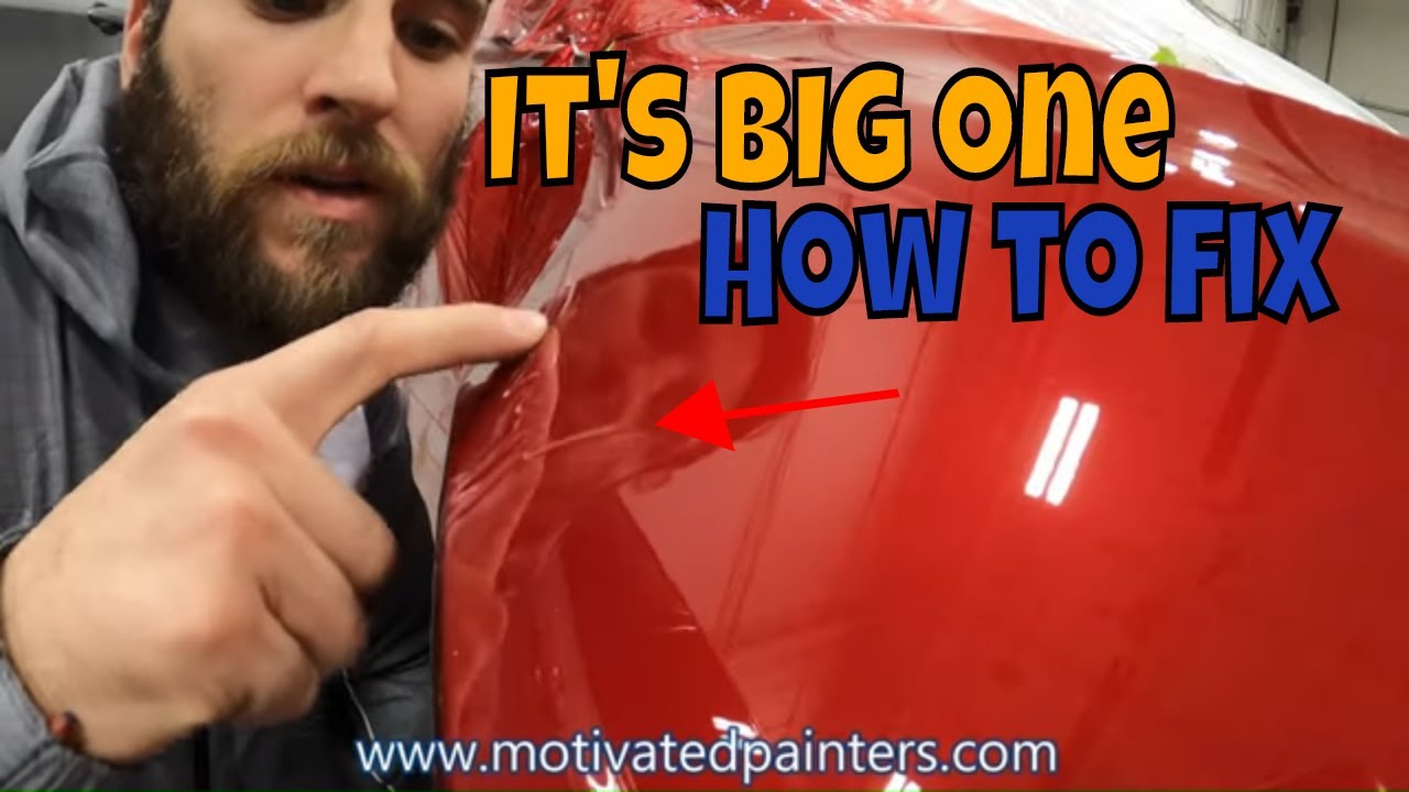 How to Razor Blade a Paint Run