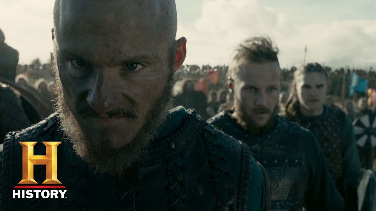 Vikings: The Great Army Arrives On The Battlefield (Season 4, Episode 18) | History