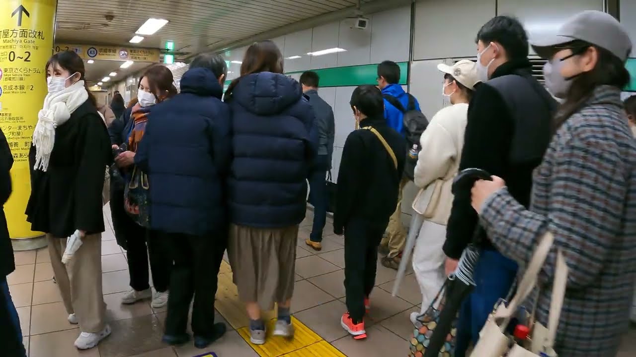Machiya Station C17 Walk | Tokyo Metro Chiyoda Line Exploration | Japan 4K