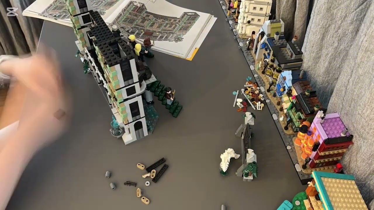 Malfoy Manor Lego Harry Potter 76453 part 2