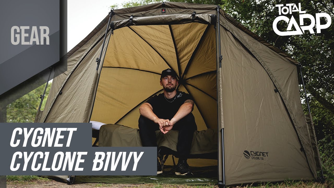 Speedy erections are no problem with the Cygnet Cyclone bivvy!