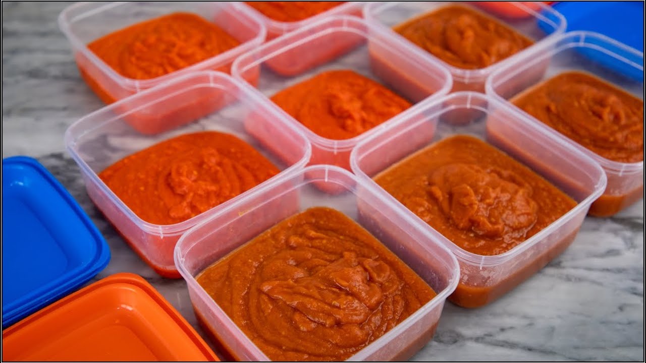 The ONLY Tomato/Pepper Blend Base You Need - For Making Stew, Soup & Jollof Rice- ZEELICIOUS FOODS