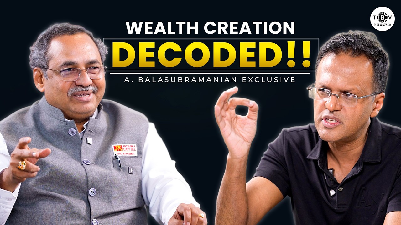 A. Balasubramanian on The Power of SIP & Staying Calm in Crashes | The BroadView with Nikunj Dalmia