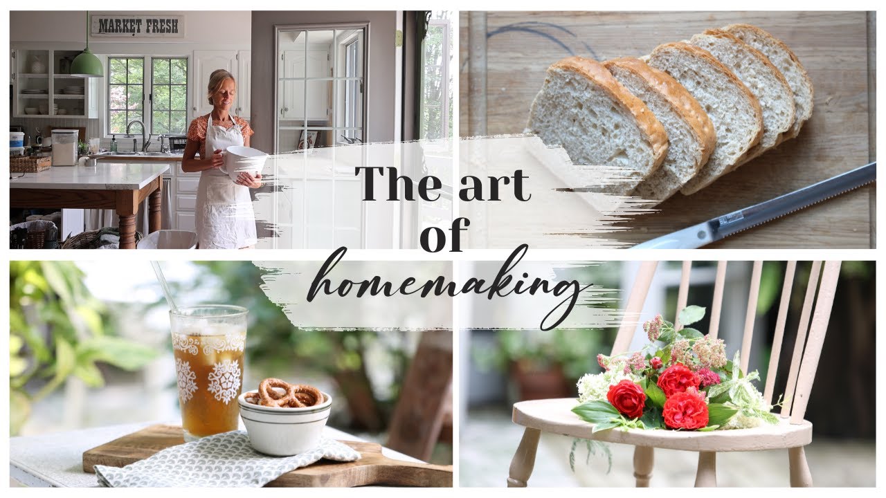 Summer Days at Home ~ Making Homemaking Fun ~ Peaceful Summer Days ~ Romanticizing the Everyday