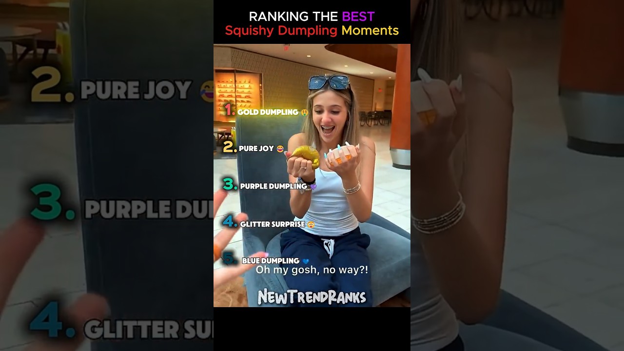 Ranking The Funniest Squishy Dumpling Unboxing Moments 🤪 #shorts #squishydumpling #unboxing