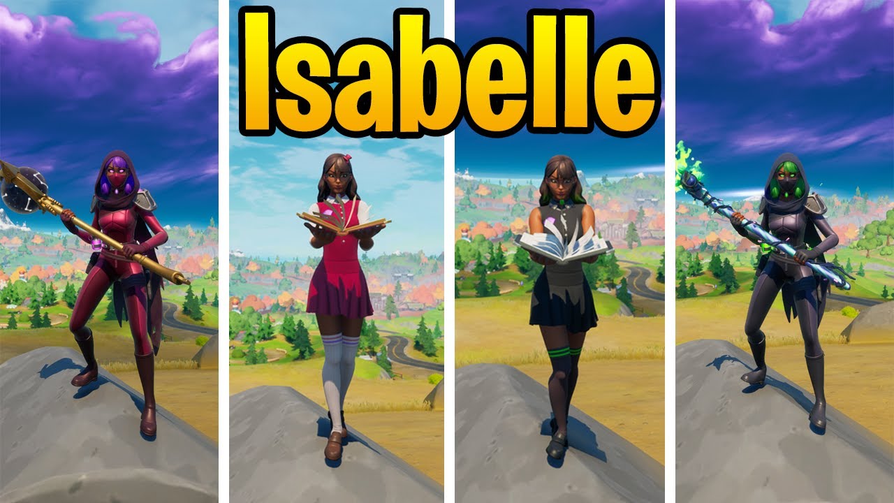 Isabelle Skin Gameplay + Review in Fortnite