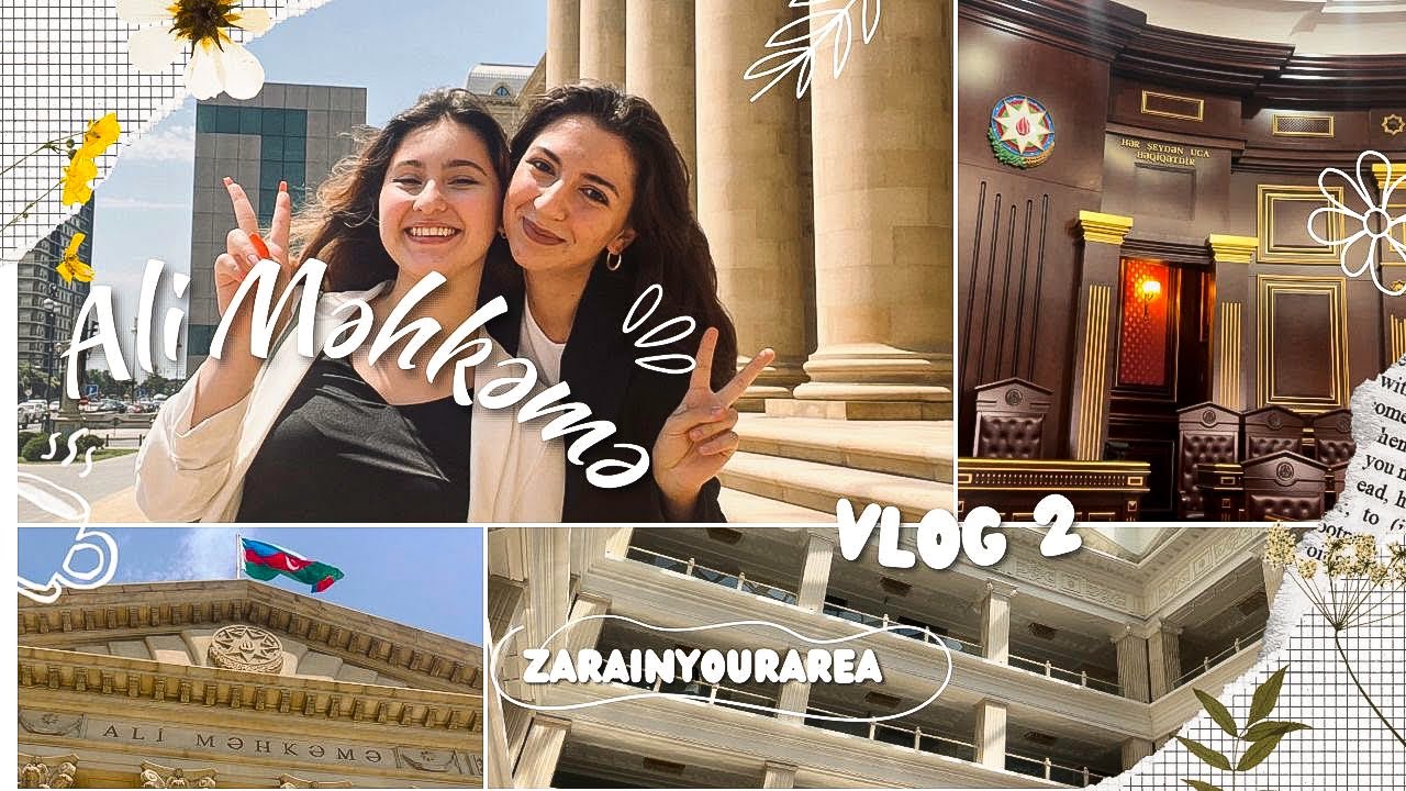 Ali Məhkəmə Vlogu 2  @zahrammdzd