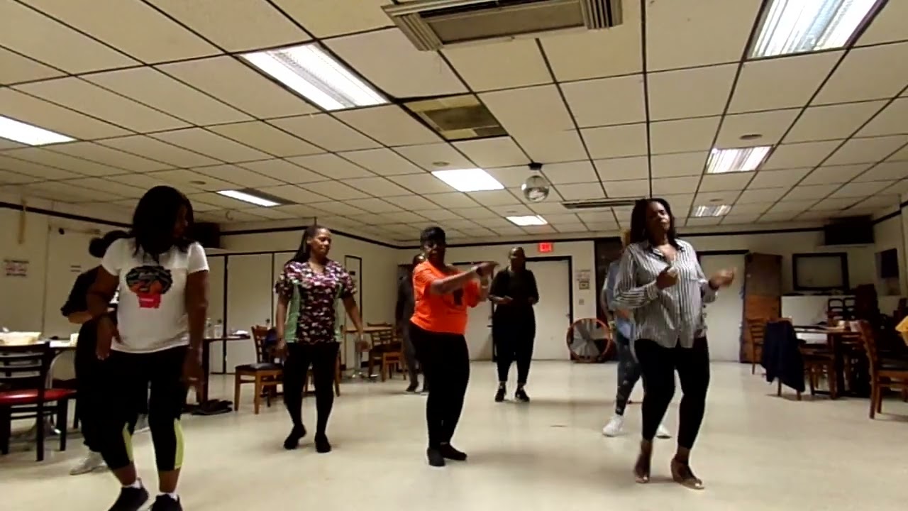 Ain't Got No - Line dance choreographed by Darri DivaDat Thomas. Patricia Garner to Shining Starzz