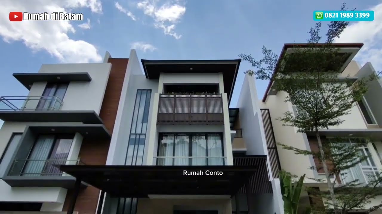 RUMAH 3 LANTAI CITRALAND MEGAH BATAM CENTER