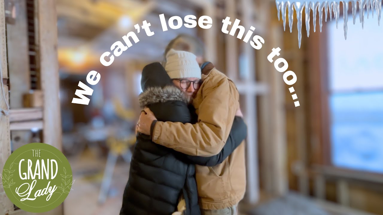 Fighting to Save our new plumbing - with no Heat or Insulation