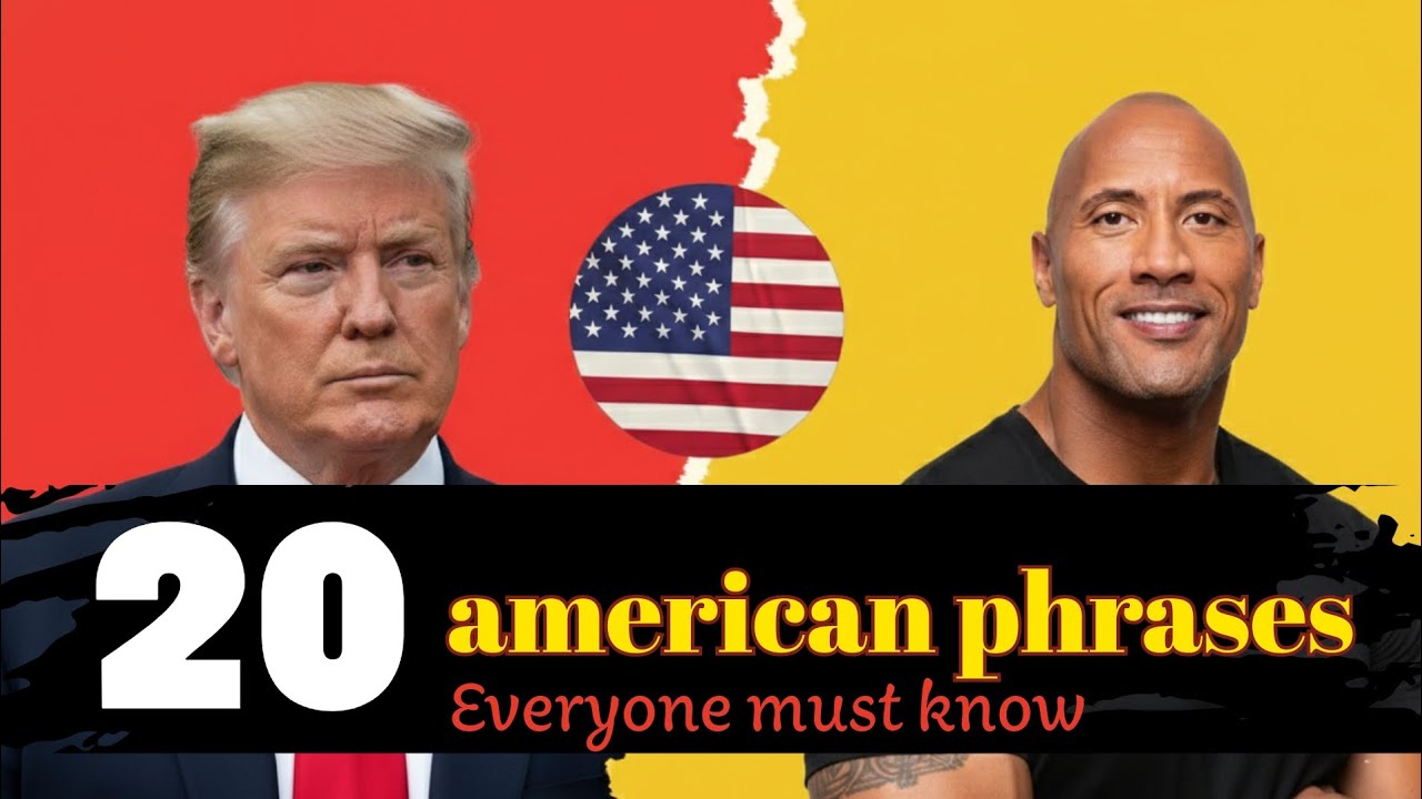20 Must-Know American Phrases & Idioms | Sound Fluent Like a Native in Daily Conversation! #english 
