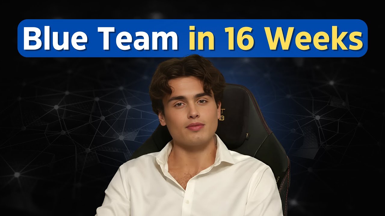 Изучите кибербезопасность Blue Team за 16 недель | БЕСПЛАТНЫЙ курс