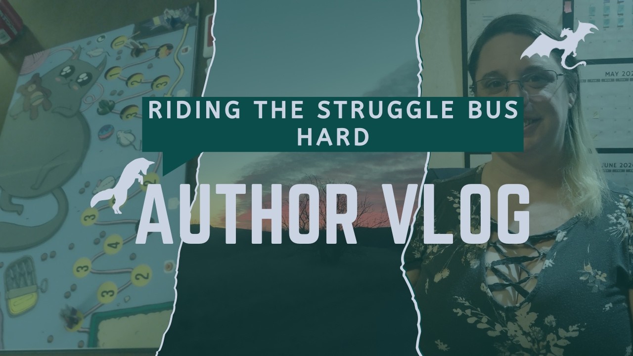 Riding the Struggle Bus Hard | 2026 Author Vlog