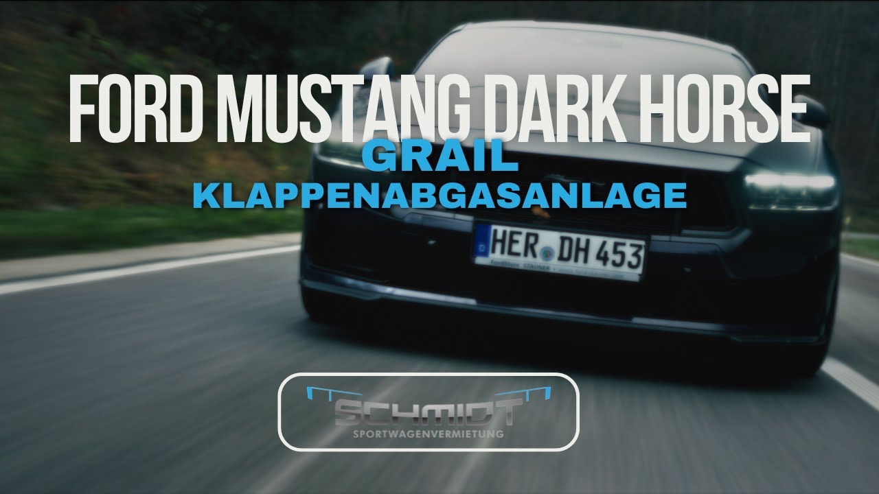 Ford Mustang Dark Horse GRAIL Exhaust