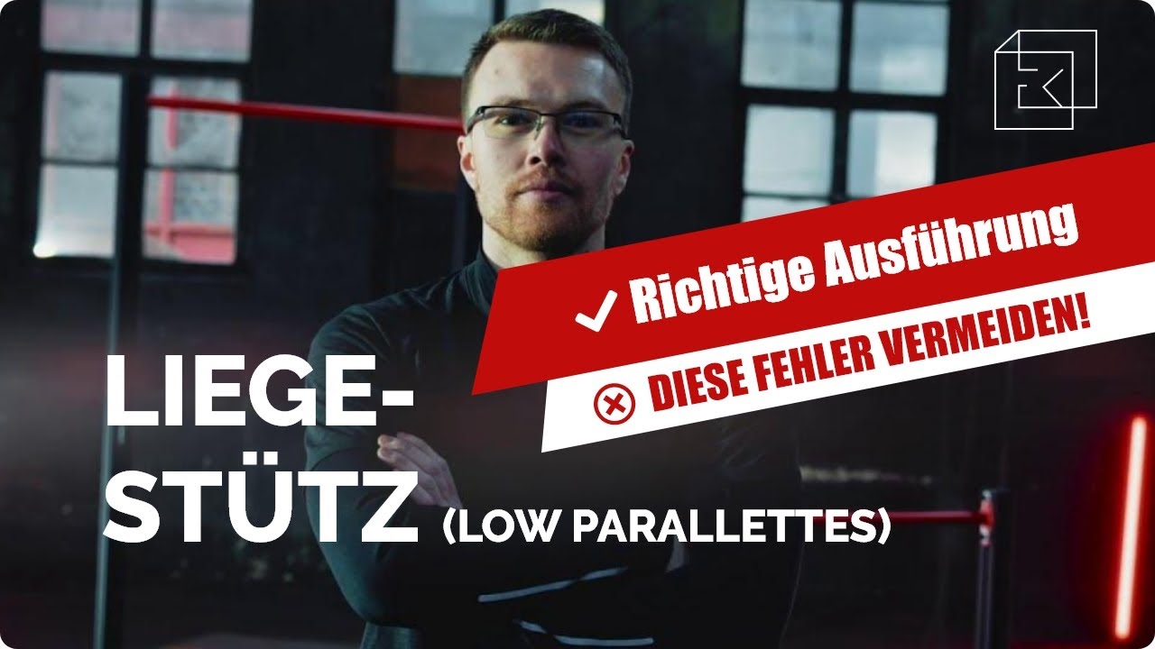 🔥 Liegestütze auf Parallettes – Perfekte Technik für maximalen Muskelaufbau! 💪