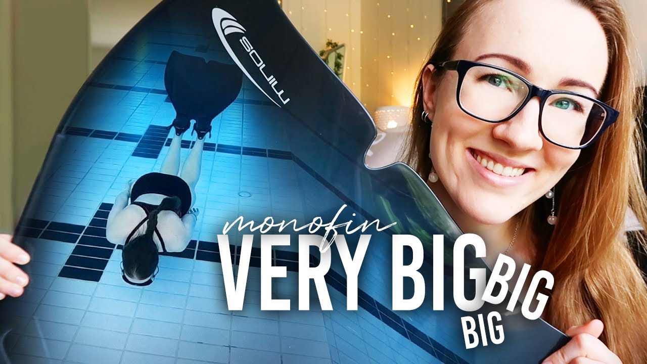 My BIGGEST Mermaid Monofin // best monofin for big feet
