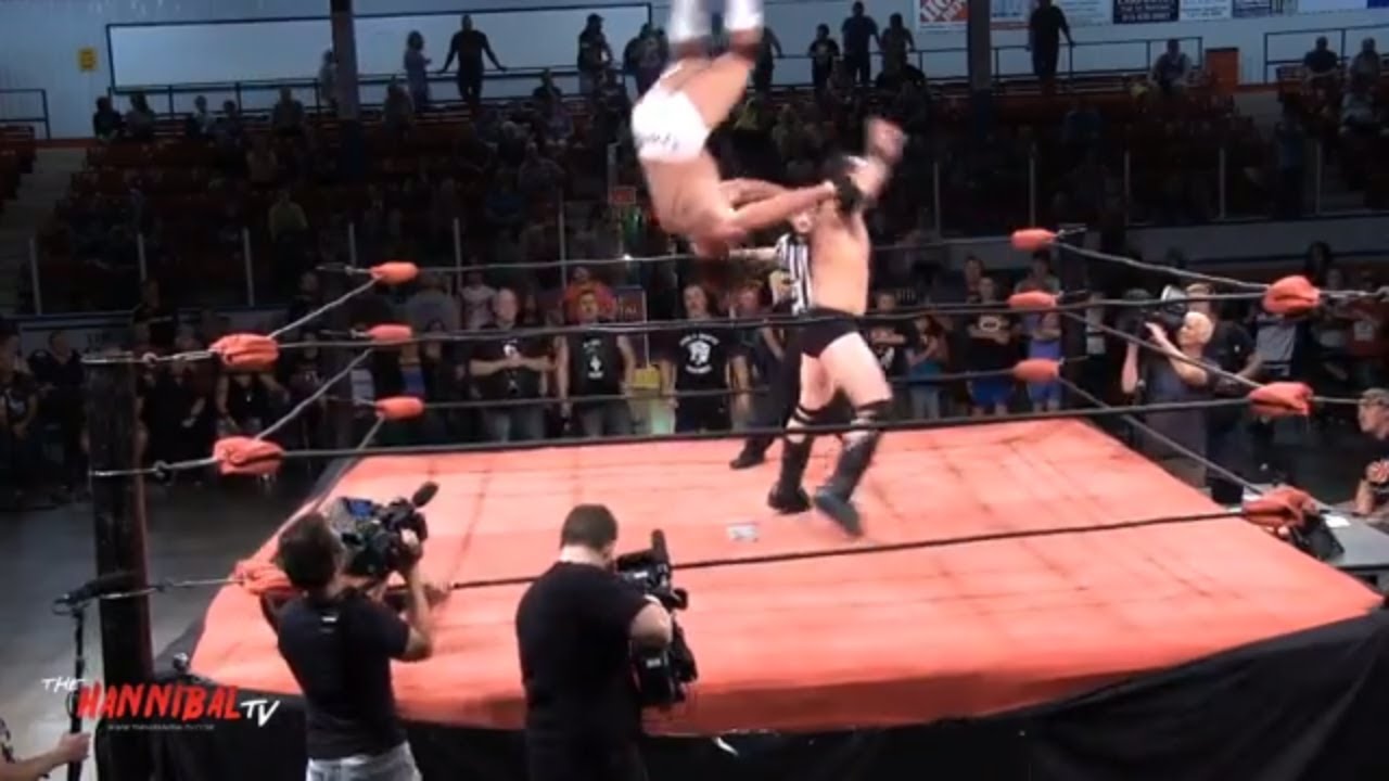 Wes Brisco vs Rene Dupree vs HANNIBAL - Canadian Title Match!