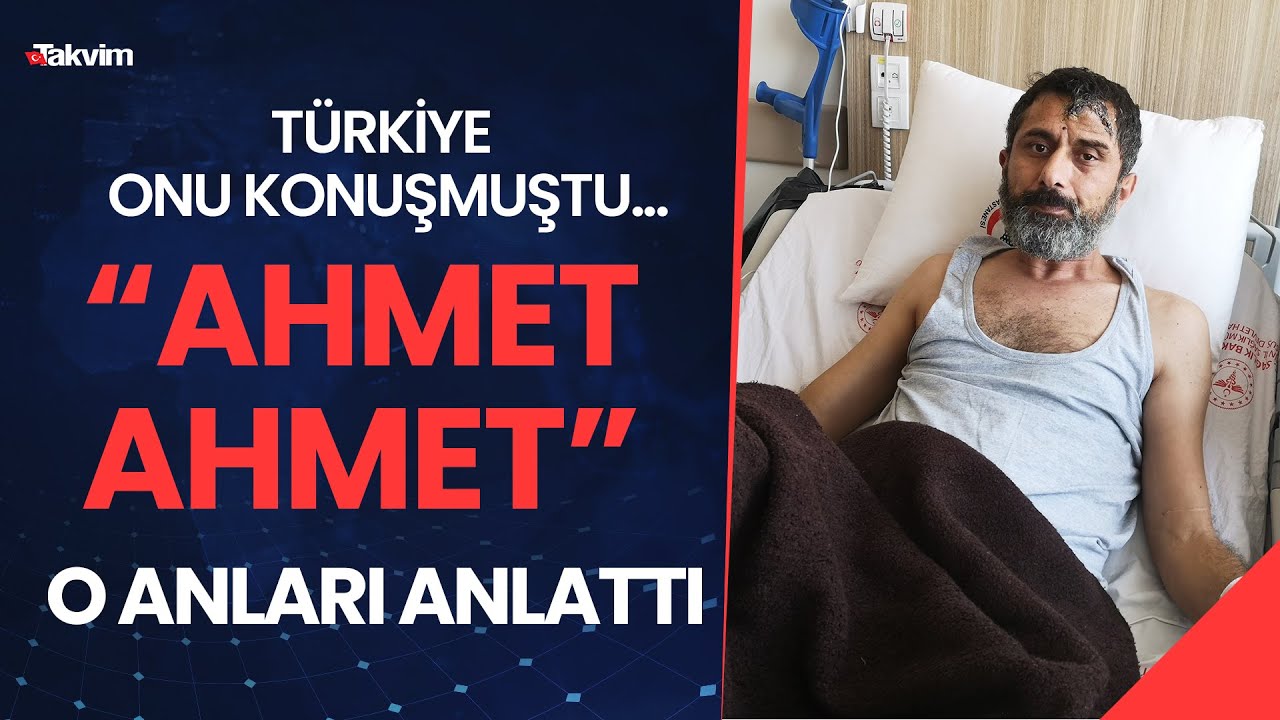 T&uuml;rkiye&rsquo;nin konuştuğu &lsquo;Ahmet abi&rsquo; AFAD ekibi ile diyaloğunu ve yaşadıklarını anlattı