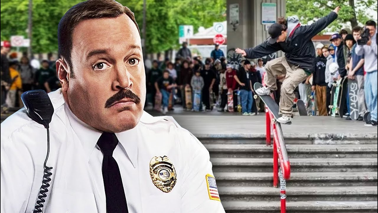 Angry Security Guards Vs. Skateboarders
