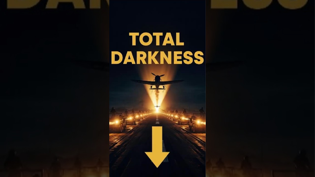 Officers Laughed at His Insane Night Landing Method Until 50Damaged Planes Landed in Total Darkness
