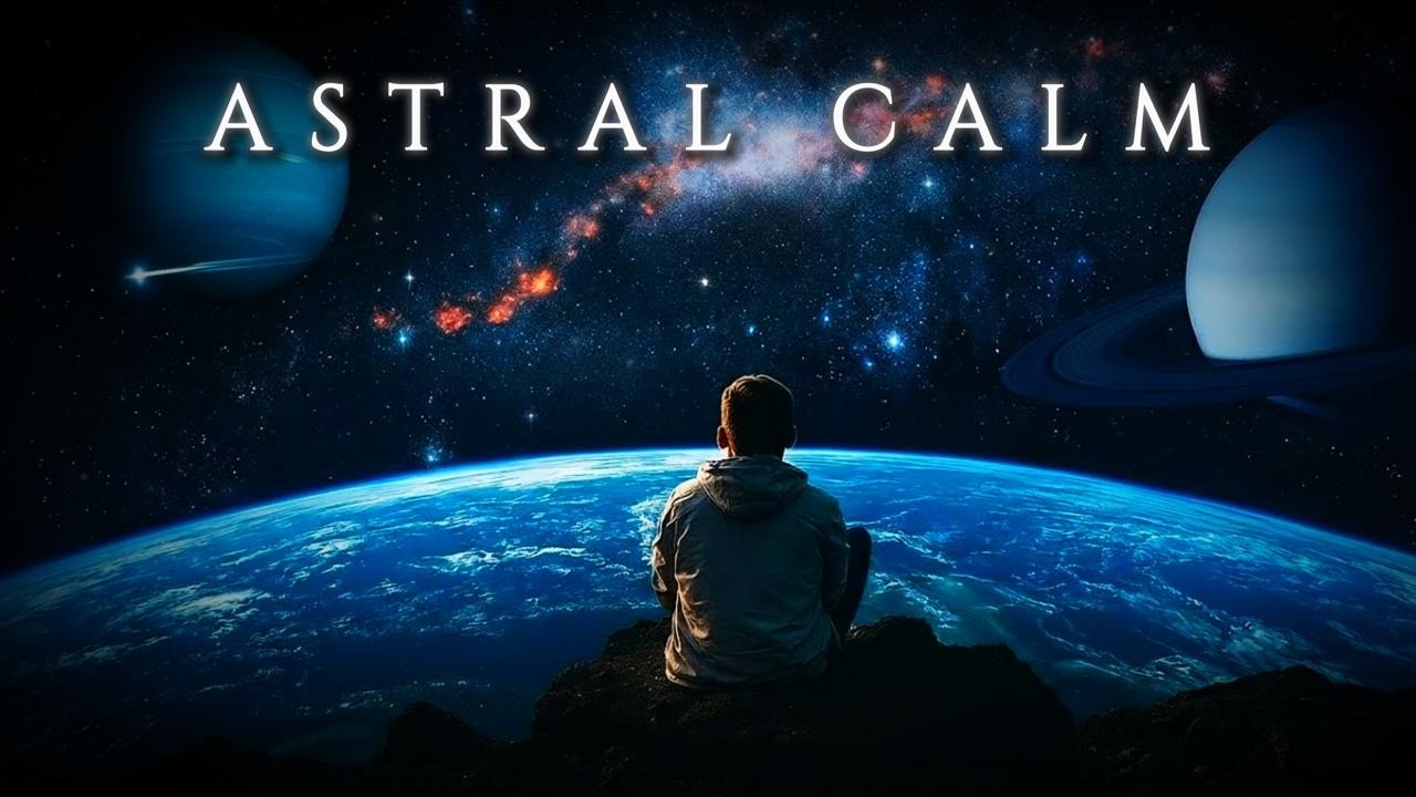 Astral Calm 🌌 Cosmic Ambient with Handpan | Relaxing Space Soundscape for Deep Relaxation – 2 Hours
