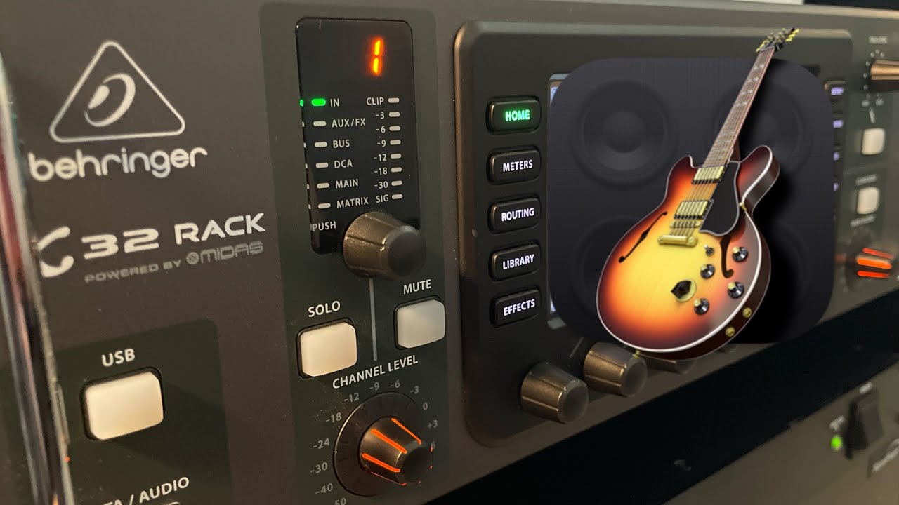 Подключите свой Behringer X32 к GarageBand!! — Записывайте свои живые миксы с помощью этой БЕСПЛА...