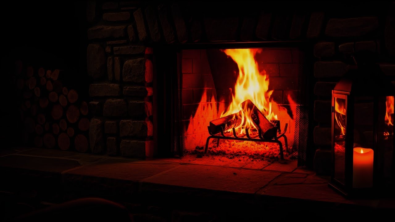 Emberlight Calm — Deep Fireplace Ambience for Stress Relief, Sleep & Cozy Nights