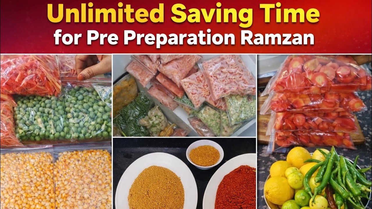 Before Ramzan 2026 | Kitchen Pre Preparation Hacks | Masala & Corn Storage by Ak kitchen 