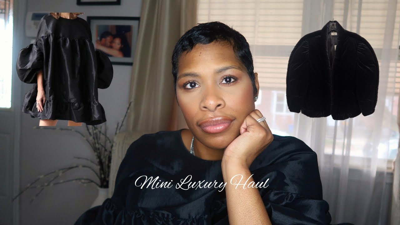 WE'RE BACK!! MINI LUXURY HAUL | DRIES VAN NOTEN + MORE! | AJA WALKER