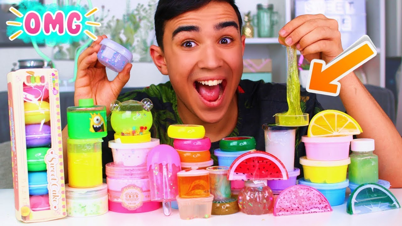JE MÉLANGE TOUS MES SLIMES DE SITE CHINOIS ?!! JustJonathan