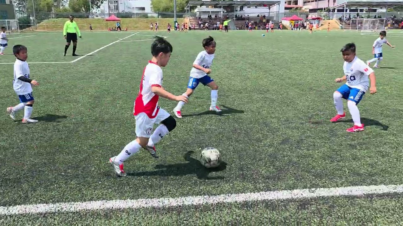 Lion City Sailors 2017 FS2 🆚️ SG FC. JSSL Div 3 U9. 1st Half. 8FEB26. Win 4-1.