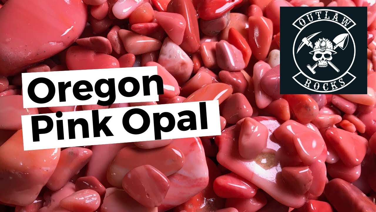 Mining Oregon Pink Opal