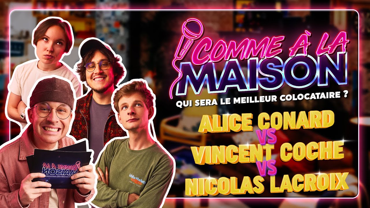 Comme &agrave; la maison : qui de Alice Conard, Vincent Coche et Nicolas Lacroix a le meilleur Alibi ? 🤔