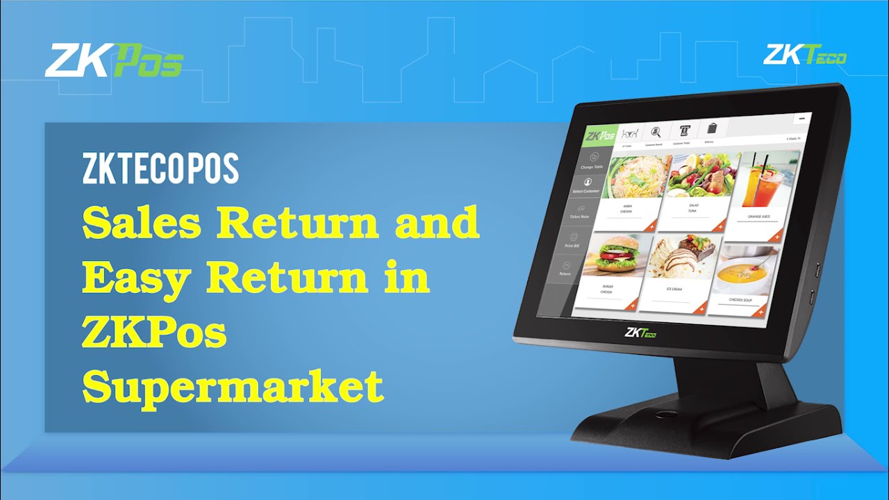 Sales Return and Easy Return in ZKPos Supermarket