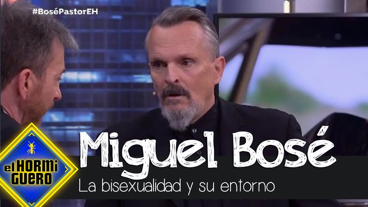 Miguel Bosé sobre su bisexualidad: 