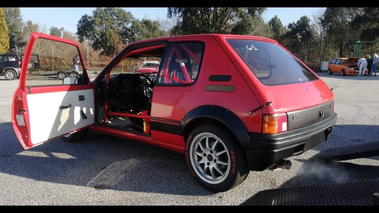 Peugeot 205 GTI6 Onboard Lap Trackday Vasco Sameiro Braga