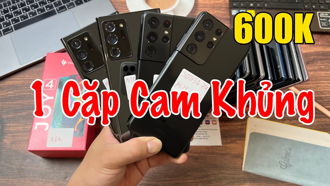 Bộ Đôi Cam Khủng Zoom 50X & 100X | 600K | S21 Ultra - Note 20 Ultra - Note 10 Plus !