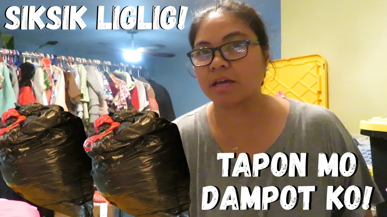 BUHAY AMERIKA DALAWANG SAKONG DAMIT TINAPON NG KAPITBAHAY DINAMPOT KO