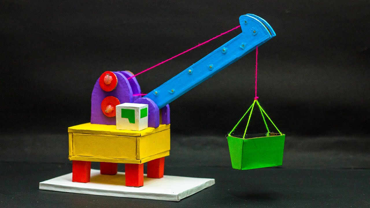 Science Fair Ideas | Pulley Crane | Science Experiments