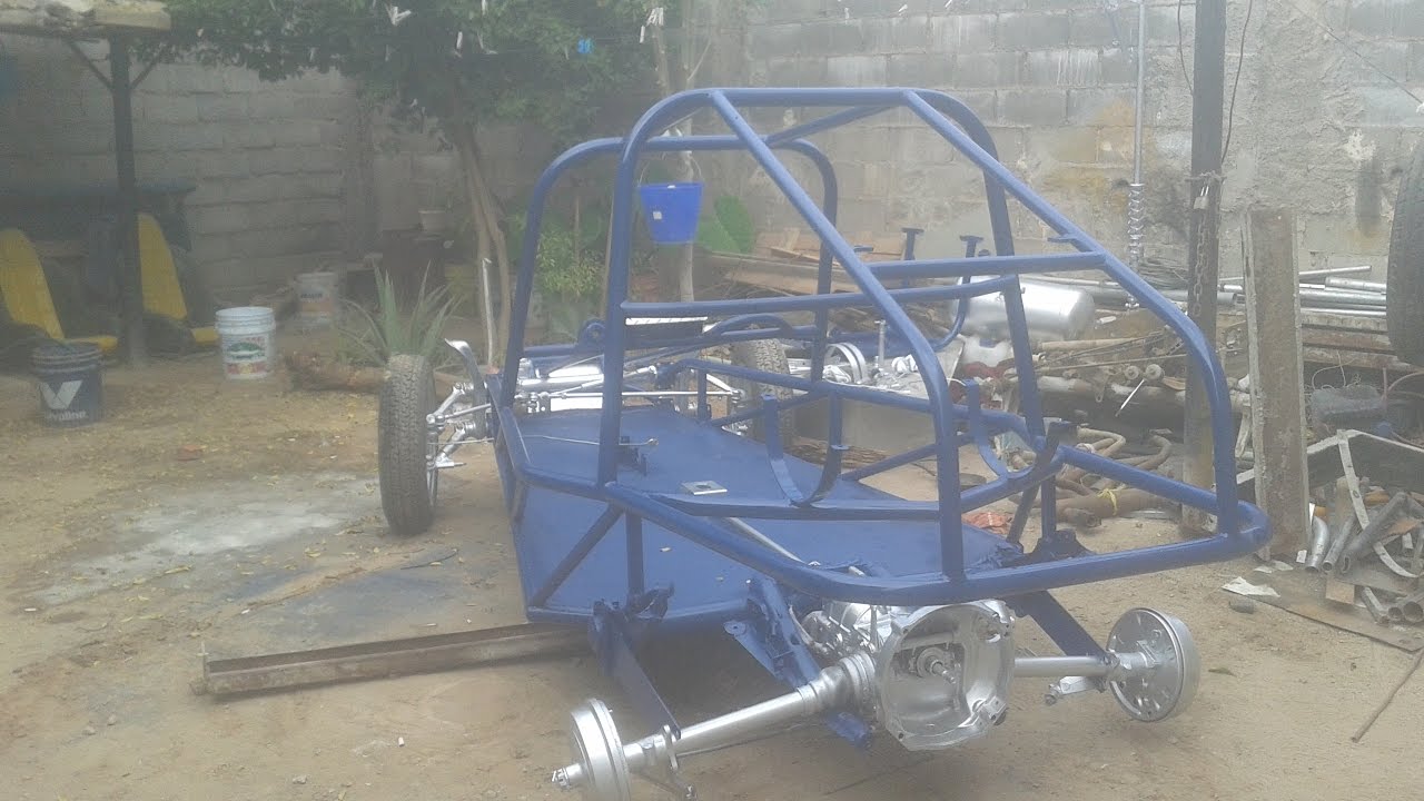 Buggy tubular vw fabricacion parte 1  [el azul sin miedo]
