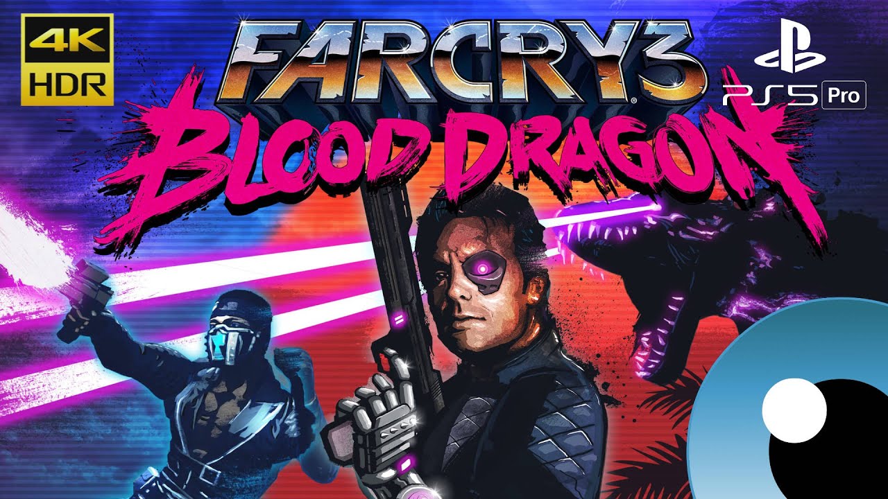 Far Cry 3 Blood Dragon • 4K 60FPS Update Gameplay • PS4 on PS5 Pro