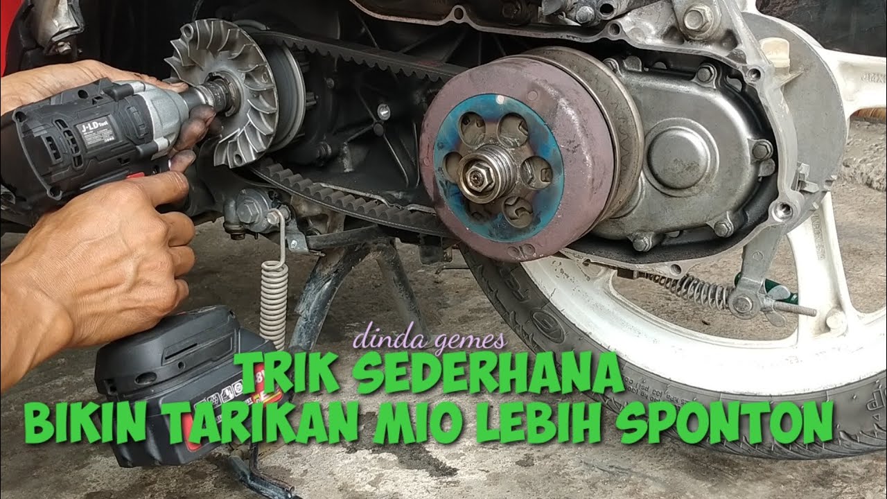 trik sederhana bikin tarikan Mio lebih spontan