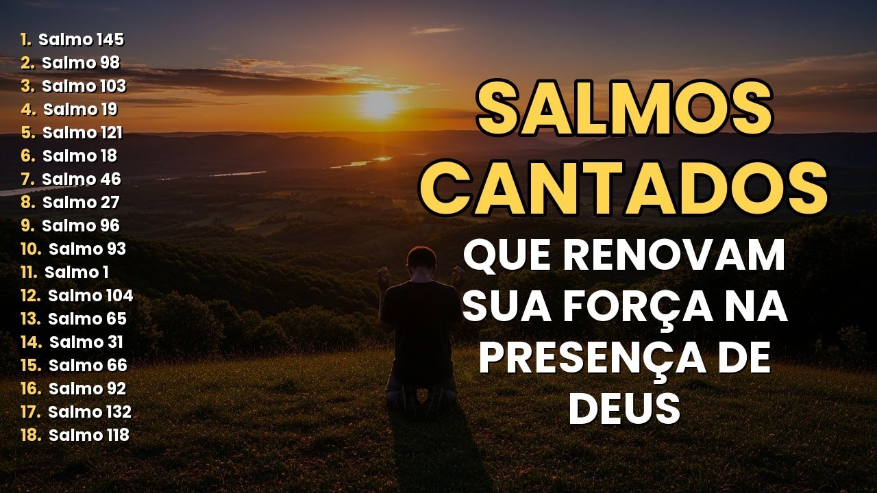1 Hora de Louvor e Salmos | A Presença de Deus Que Transforma o Ambiente