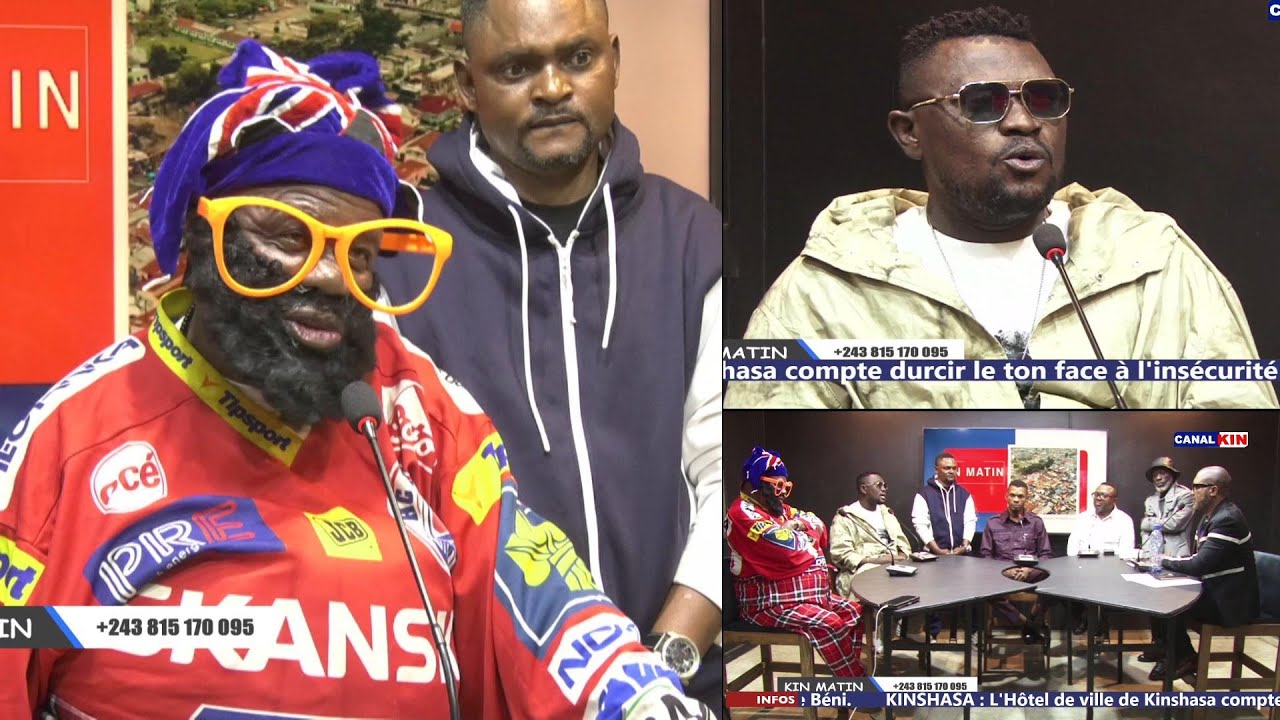 KIN MATIN : TOSEKA MUKIE NA VIEUX NGADIADIA NGADIOS LE GRAND COMEDIEN CONGOLAIS