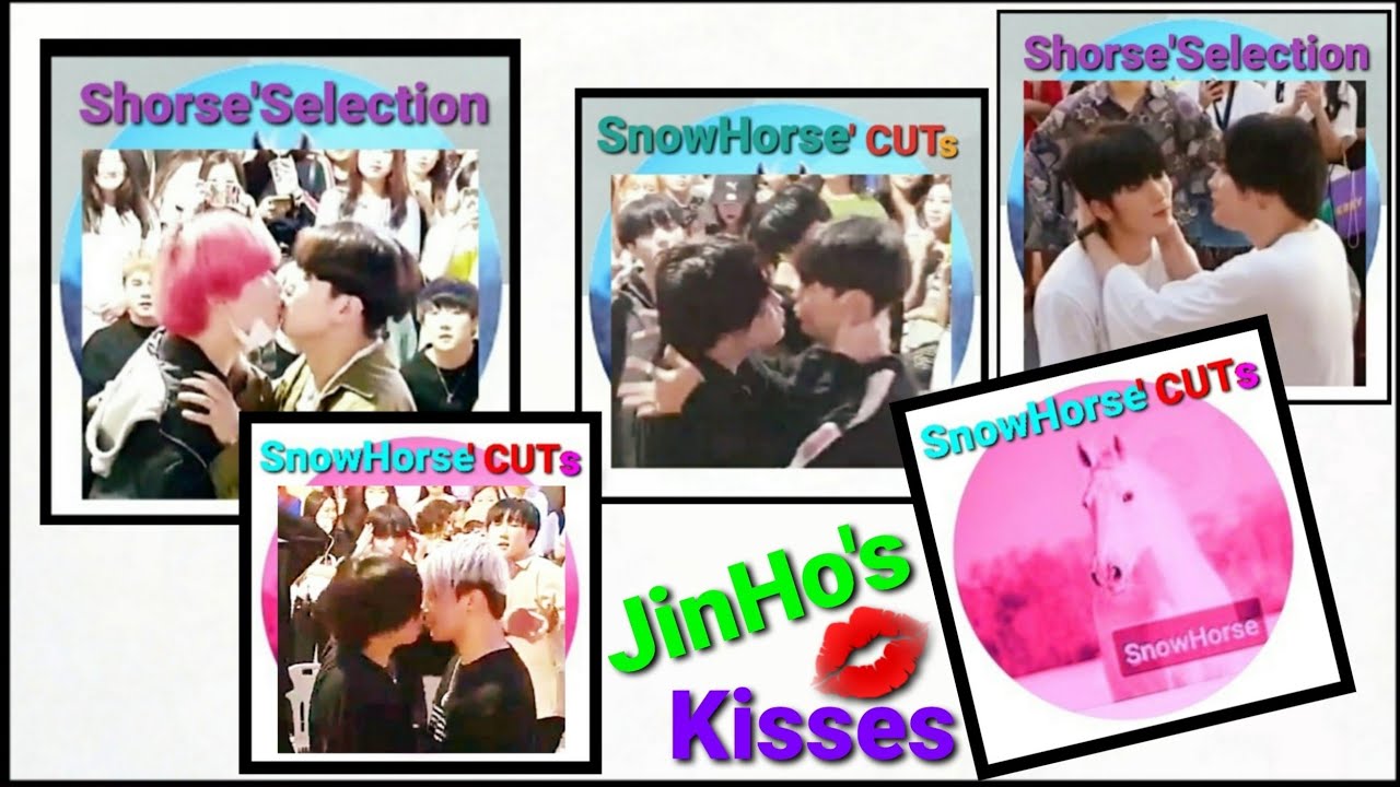 《🎠#ShorseCut👄#JinHo's💋Kisses》#KingdomS(킹덤즈) #Shine🥳HotMoments HongDae Busking #SnowHorse